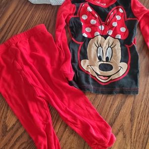 18 month minni mouse pjs